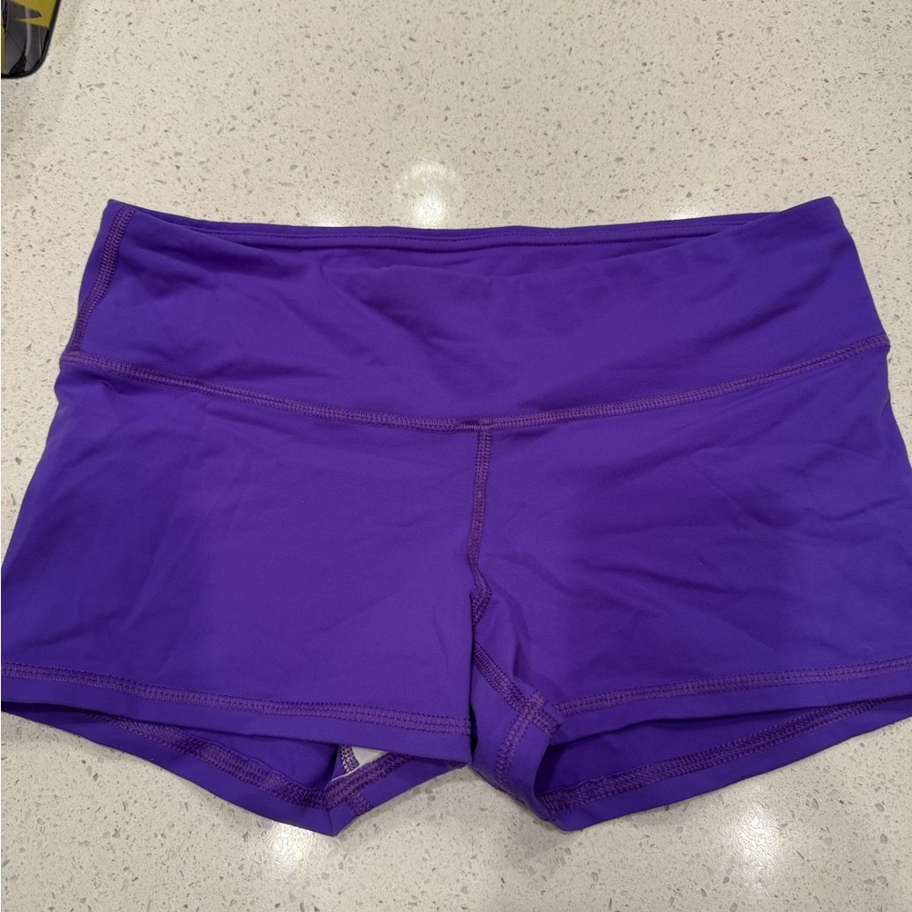 Fleo Vibrant Purple Athletic Shorts